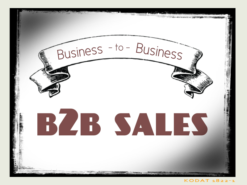 business-to-business sales